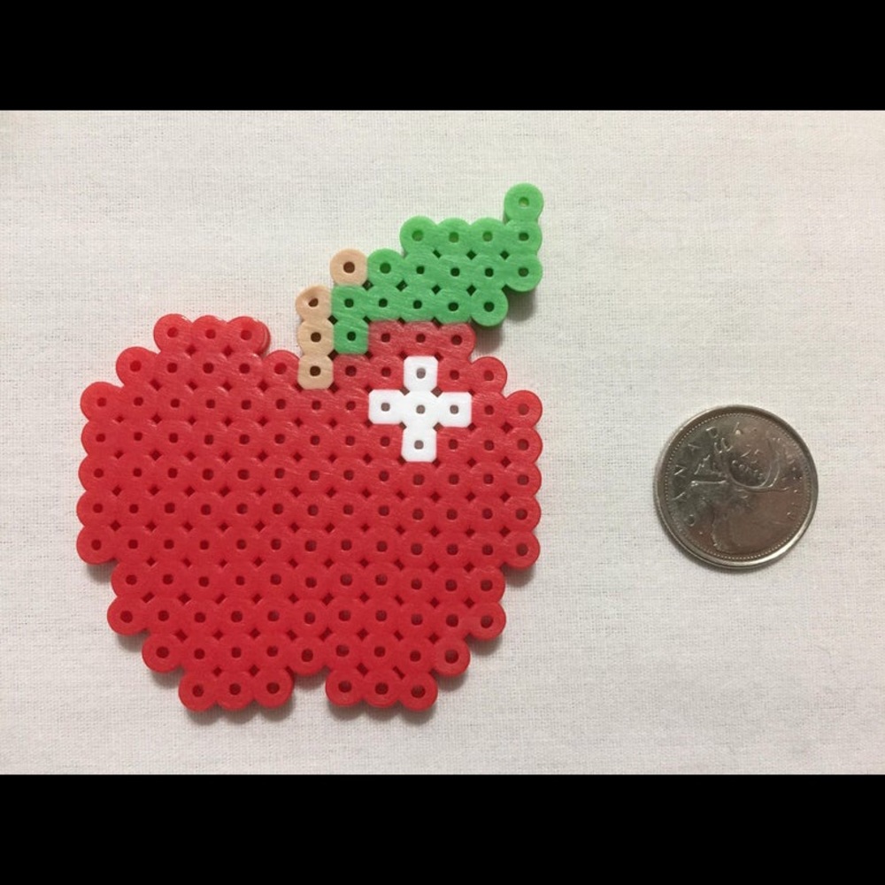 Cute Fridge Magnets - Apple Fruit Healthy Eating - Picture 3 of 6